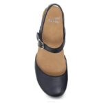 sandalias Dansko 4FJX96 tiffani mujer negro fresado bruñido - Image 5
