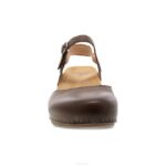 sandalias Dansko 4FJX98 tiffani mujer marrón fresado bruñido - Image 3