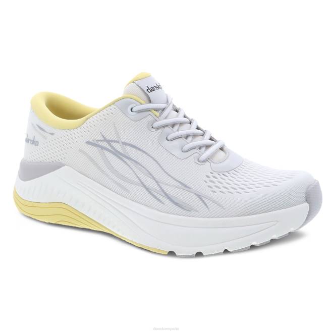 zapatillas_de_deporte_y_al_aire_libre_dansko_4fjx199_paso_mujer_malla_blanca_amarilla.jpg zapatillas de deporte y al aire libre Dansko 4FJX199 paso mujer malla blanca/amarilla - Image 1