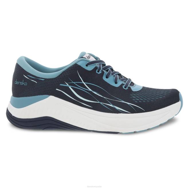 zapatillas de deporte y al aire libre Dansko 4FJX200 paso mujer malla azul marino - Image 2