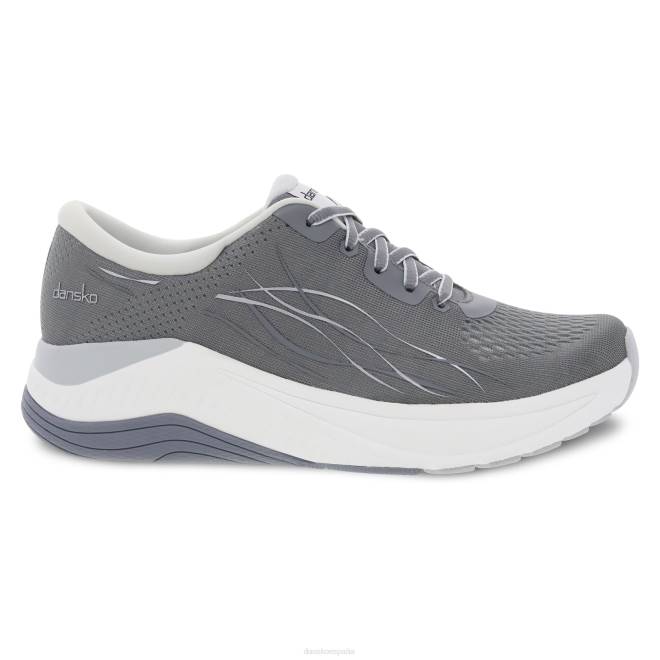 zapatillas de deporte y al aire libre Dansko 4FJX201 paso mujer malla gris - Image 2