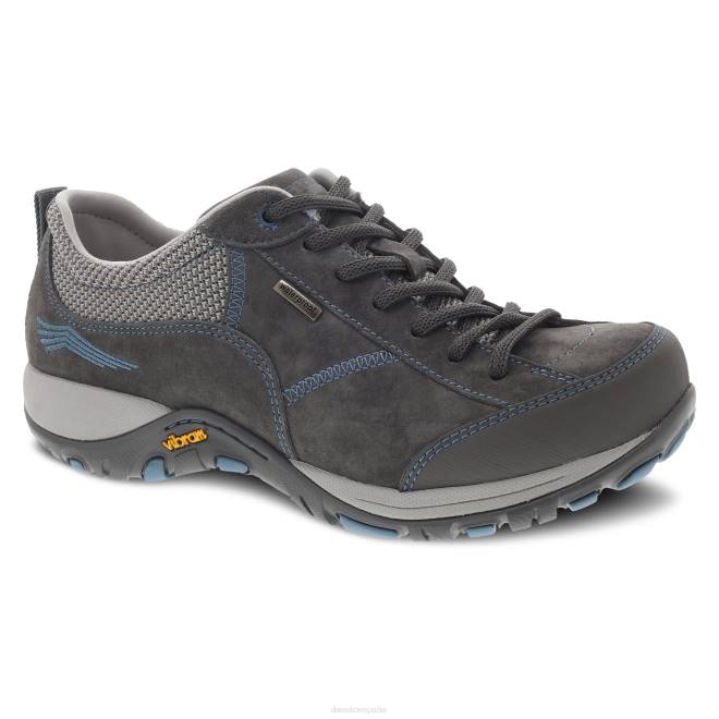 zapatillas de deporte y al aire libre Dansko 4FJX208 cachemir mujer ante gris/azul - Image 1