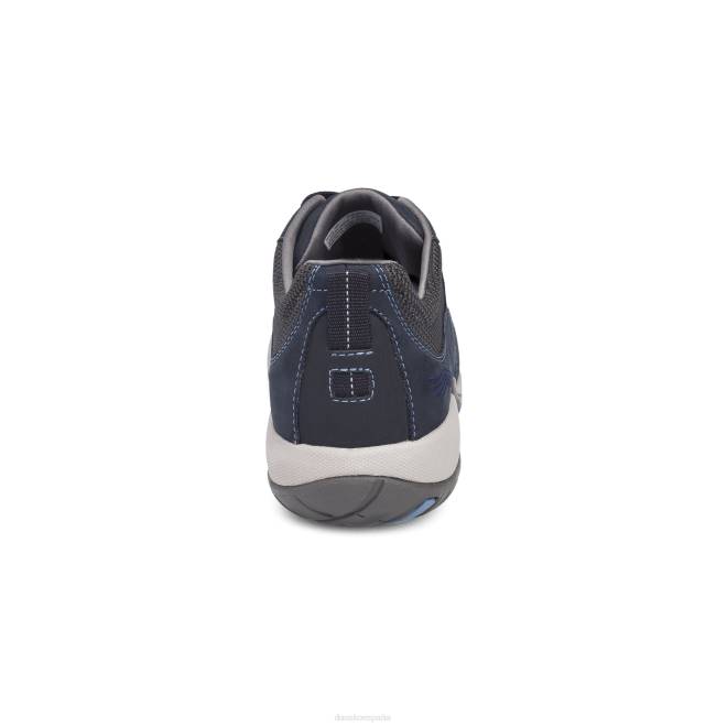 zapatillas de deporte y al aire libre Dansko 4FJX210 Paisley ancho mujer Nubuck molido azul marino - Image 4