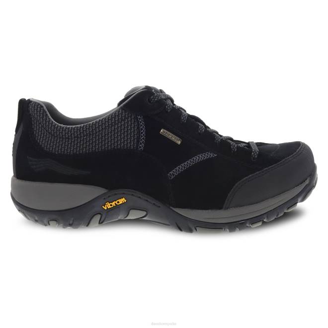zapatillas de deporte y al aire libre Dansko 4FJX211 Paisley ancho mujer ante negro - Image 2
