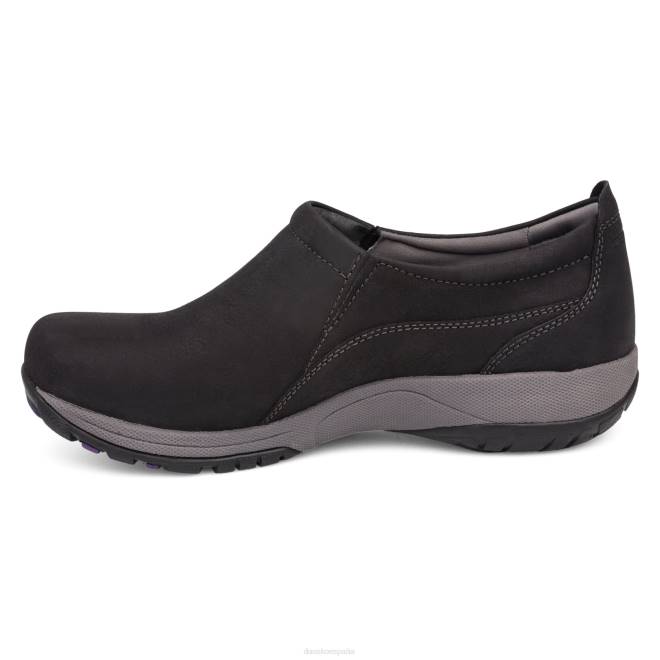 zapatillas de deporte y al aire libre Dansko 4FJX213 patty mujer Nubuck molido negro - Image 2