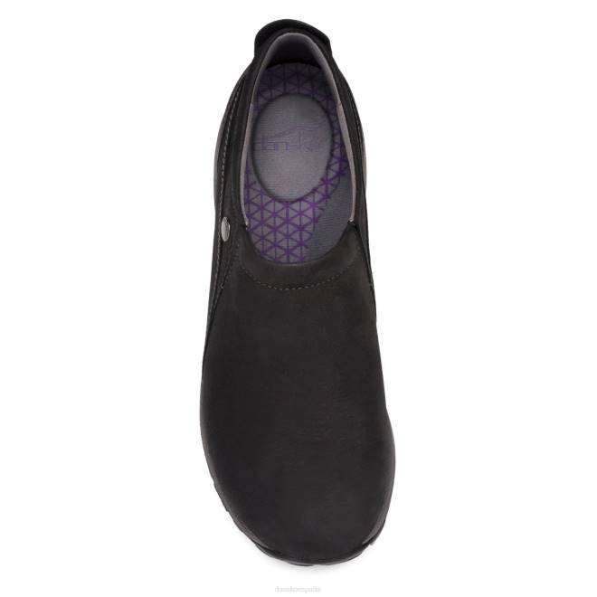 zapatillas de deporte y al aire libre Dansko 4FJX213 patty mujer Nubuck molido negro - Image 5