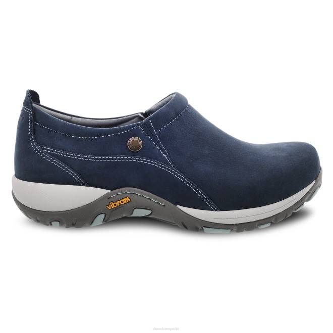 zapatillas de deporte y al aire libre Dansko 4FJX214 patty mujer Nubuck molido azul marino - Image 2