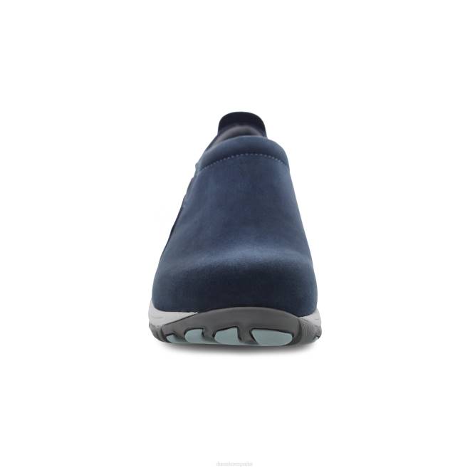 zapatillas de deporte y al aire libre Dansko 4FJX214 patty mujer Nubuck molido azul marino - Image 3