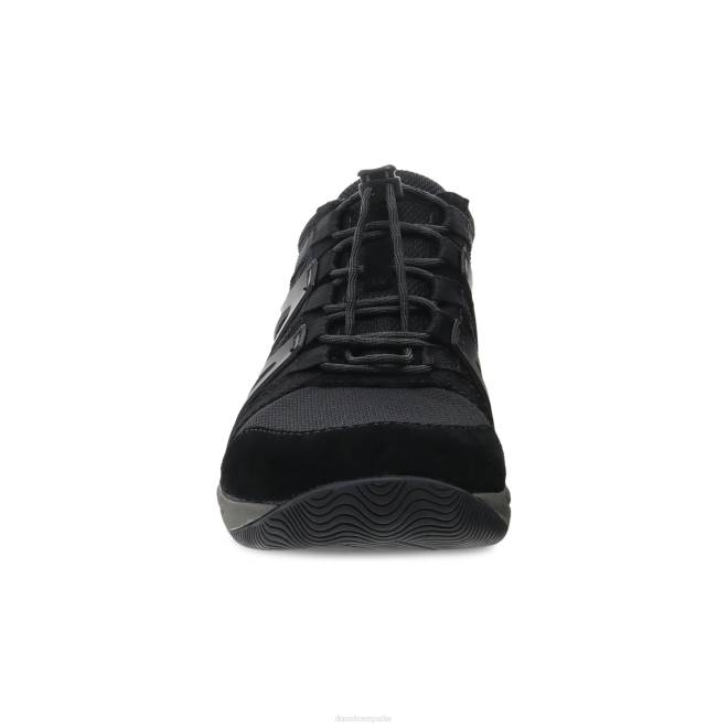 zapatillas de deporte y al aire libre Dansko 4FJX216 henriette mujer ante negro - Image 3