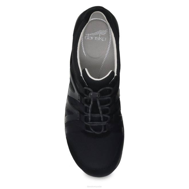 zapatillas de deporte y al aire libre Dansko 4FJX216 henriette mujer ante negro - Image 5