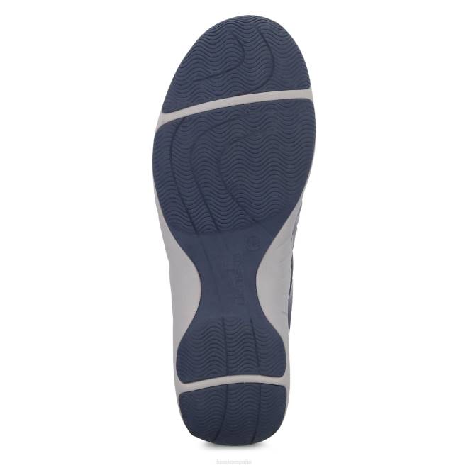 zapatillas de deporte y al aire libre Dansko 4FJX217 henriette mujer ante azul marino - Image 6
