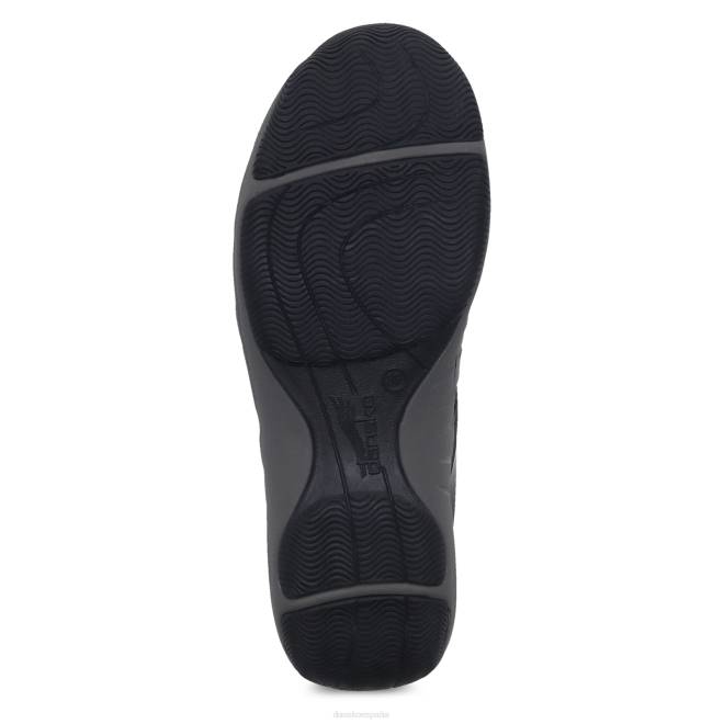 zapatillas de deporte y al aire libre Dansko 4FJX218 Enriqueta ancha mujer ante negro - Image 6