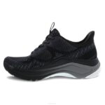 zapatillas de deporte y al aire libre Dansko 4FJX219 peonía mujer malla negra - Image 3