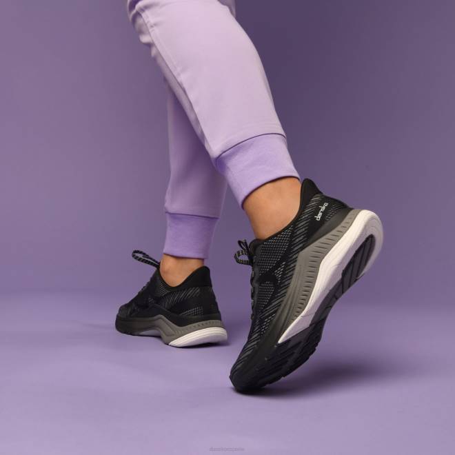 zapatillas de deporte y al aire libre Dansko 4FJX219 peonía mujer malla negra - Image 5