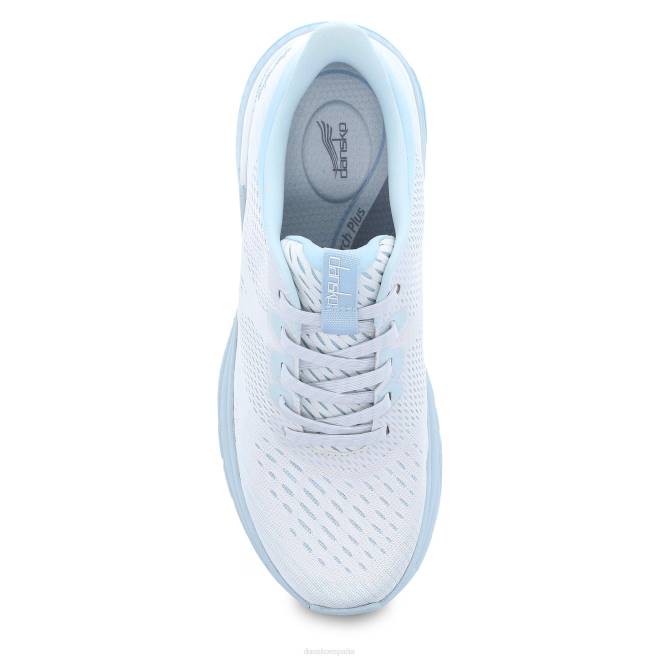 zapatillas de deporte y al aire libre Dansko 4FJX221 peonía mujer malla blanca - Image 7