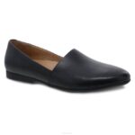 zapatos planos Dansko 4FJX246 larisa mujer napa fresada negra