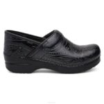 zuecos Dansko 4FJX21 profesional mujer labrado negro - Image 2