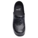 zuecos Dansko 4FJX21 profesional mujer labrado negro - Image 5
