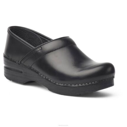 zuecos Dansko 4FJX239 amplio profesional mujer descapotable negro