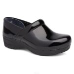 zuecos Dansko 4FJX243 amplio xp 2.0 mujer charol negro