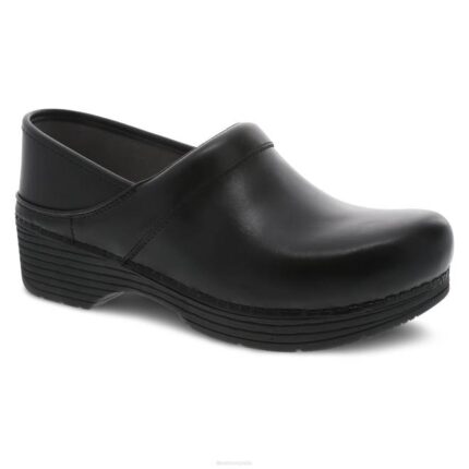 zuecos Dansko 4FJX39 es profesional mujer cuero negro