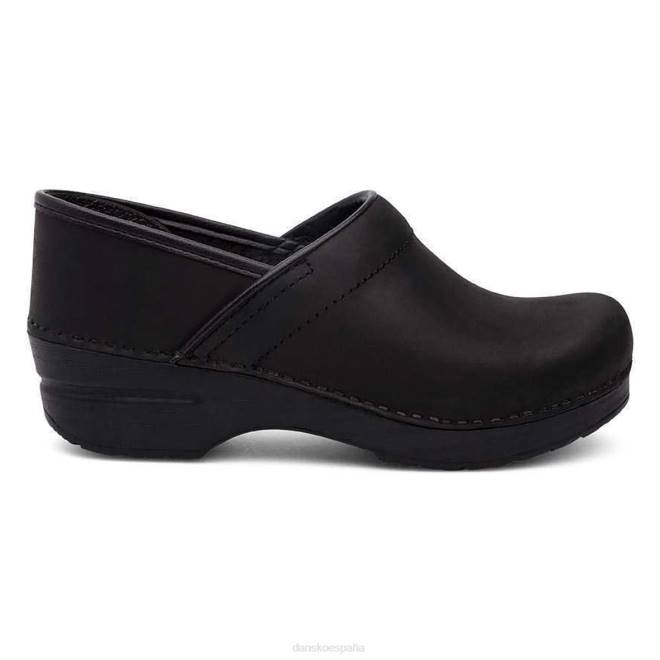 zuecos_dansko_4fjx45_profesional_personalizado_mujer_negro_aceitado.jpg zuecos Dansko 4FJX45 profesional personalizado mujer negro aceitado - Image 1