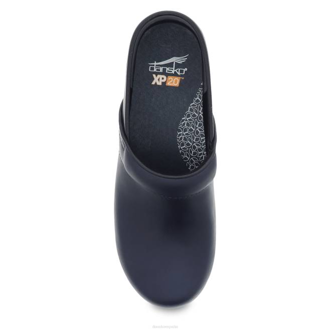zuecos Dansko 4FJX7 XP 2.0 mujer pull up impermeable azul marino - Image 5