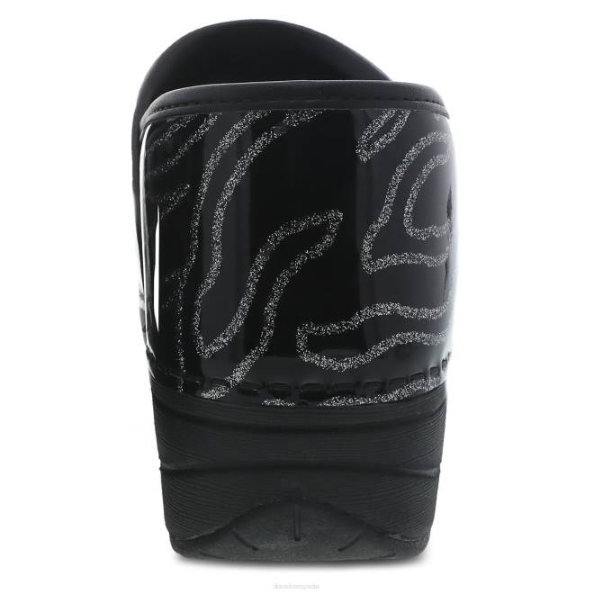 zuecos Dansko 4FJX9 XP 2.0 mujer patente de ondas de brillo - Image 3