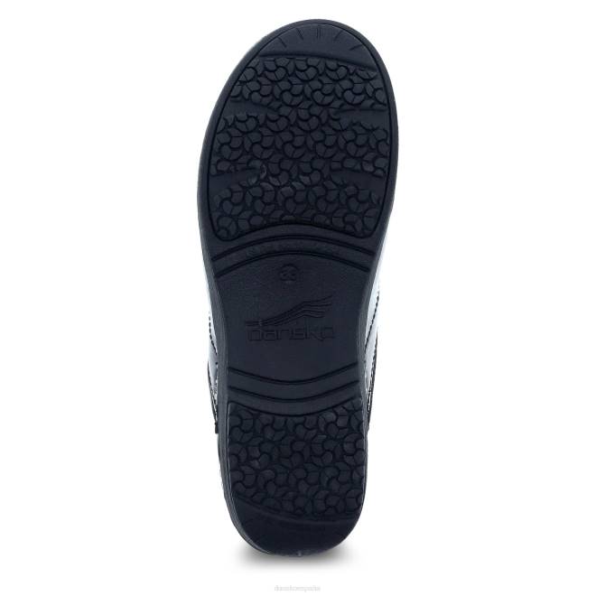 zuecos Dansko 4FJX9 XP 2.0 mujer patente de ondas de brillo - Image 5