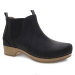 botas y botines Dansko 4FJX225 beca mujer pull up aceitado negro