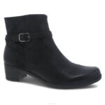 botas y botines Dansko 4FJX227 Cagney mujer ante negro bruñido