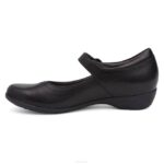 Mary Janes Dansko 4FJX150 cervatillo mujer napa fresada negra - Image 2