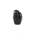 Mary Janes Dansko 4FJX150 cervatillo mujer napa fresada negra - Image 4