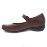 Mary Janes Dansko 4FJX152 cervatillo mujer becerro castaño bruñido - Image 2