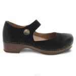 Mary Janes Dansko 4FJX153 beatriz mujer nubuck negro bruñido - Image 2