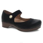 Mary Janes Dansko 4FJX153 beatriz mujer nubuck negro bruñido