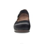 Mary Janes Dansko 4FJX153 beatriz mujer nubuck negro bruñido - Image 3