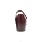 Mary Janes Dansko 4FJX154 beatriz mujer rojo ceroso bruñido - Image 4