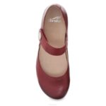 Mary Janes Dansko 4FJX154 beatriz mujer rojo ceroso bruñido - Image 5