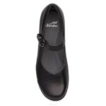 Mary Janes Dansko 4FJX155 leonado ancho mujer napa fresada negra - Image 5