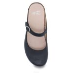 Mary Janes Dansko 4FJX158 bria mujer nubuck negro bruñido - Image 5