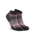 medias Dansko 4FJX267 tobillo de lana merino unisexo rayas grises
