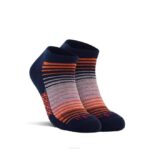medias Dansko 4FJX268 tobillo de lana merino unisexo rayas azul marino