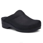 mocasines y slip-on Dansko 4FJX280 carlos hombres negro aceitado