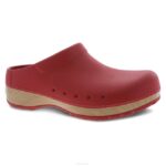 mules y slip-ons Dansko 4FJX162 Kane mujer rojo