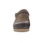 mules y slip-ons Dansko 4FJX165 baya mujer nubuck bruñido en forma de seta - Image 3