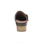 mules y slip-ons Dansko 4FJX165 baya mujer nubuck bruñido en forma de seta - Image 4