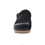 mules y slip-ons Dansko 4FJX166 baya mujer nubuck negro bruñido - Image 3