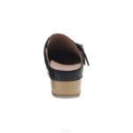 mules y slip-ons Dansko 4FJX166 baya mujer nubuck negro bruñido - Image 4