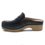 mules y slip-ons Dansko 4FJX174 bel mujer pull up aceitado negro - Image 2